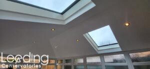 Skylights in ceiling of conservatory - get some DIY Conservatory Advice before installing